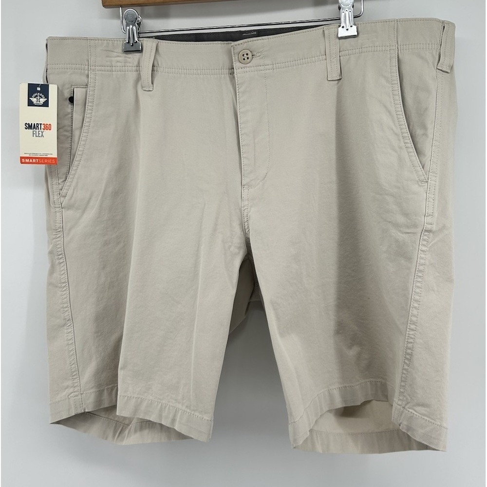 Dockers Smart 360 Flex Smart Series Chino Shorts Tan Men's Size 40 NWT
